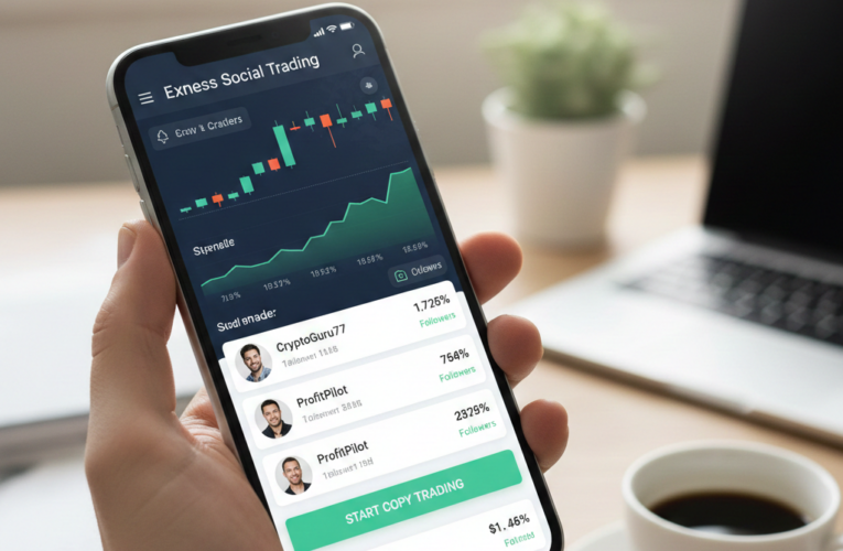 Start a journey with exness social